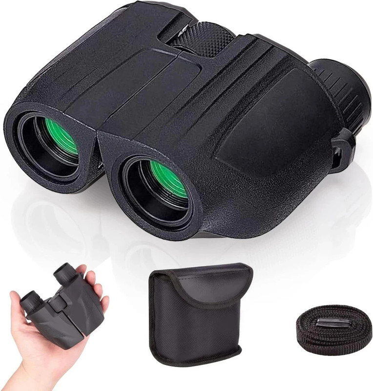 Akura Pocket Sakura30x60 Binocuars with Night Vision fold-down design Binoculars(15 mm , Black)
