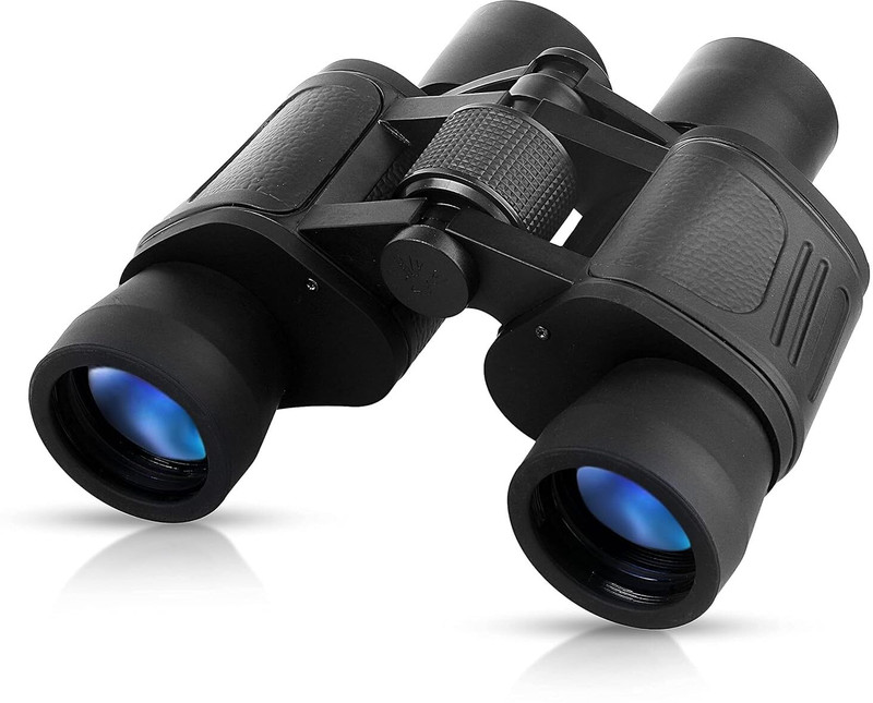 Gogdani 8 X 40 HD Binoculars 10X Zoom Folding Powerful Lens Portable Binocular Binoculars(40 mm , Black)