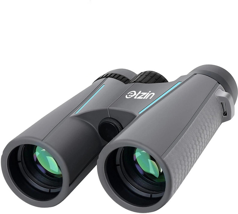 Etzin Binoculars for Long Distance Range 100 Meter, | Zoom 12x42 | Wide Eye Peice | Binoculars(1000 mm , Green)
