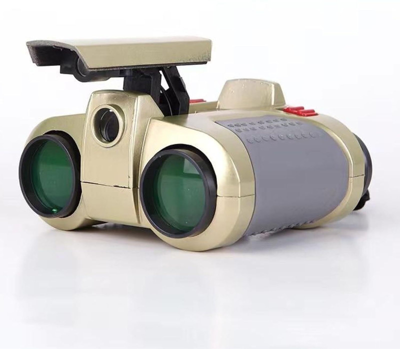 Mallexo 1PCs Night Vision Binocular Toys for Kids 3+ Birdwatching Outdoor Binocular Toy Binoculars(30 mm , Multicolor)