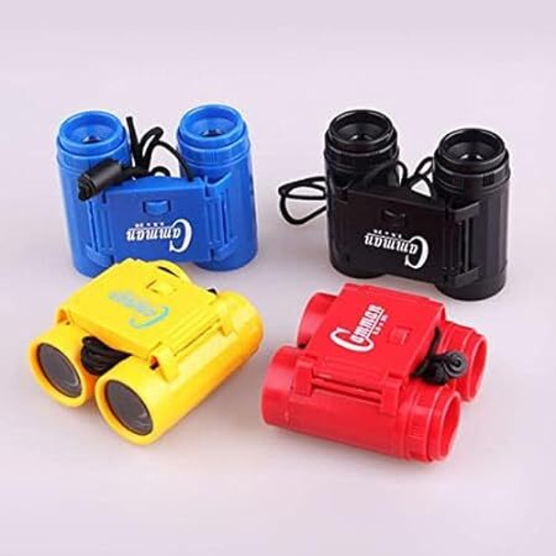MOREL Mini Binoculars with Adjustable Focus | Compact Folding MULTICOLOR PACK OF 1 Binoculars(50 mm , Multicolor)