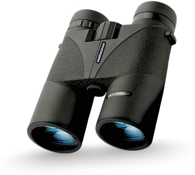 Vanrakshak Drishti 8X42 Professional Binoculars High Power Long Range Waterproof & Fogproof Binoculars(50 mm , Black)