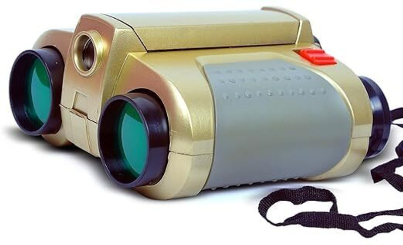 Kmc kidoz Funny Toys Waterproof Lightweight Pocket Size Binocular Telescope Binoculars(30 mm , Multicolor)