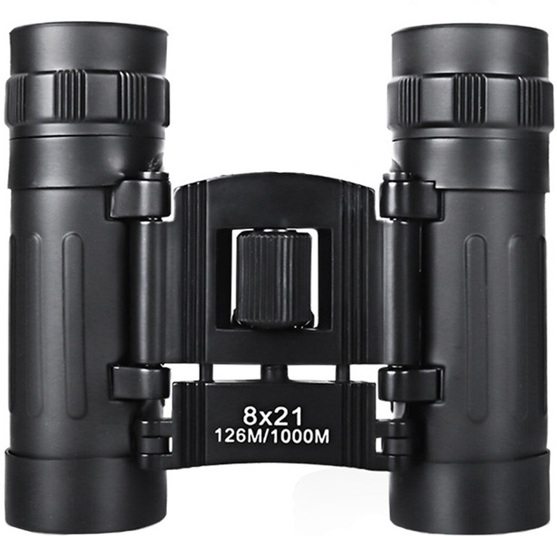 COMET High Quality Zoomable Waterproof Binocular 8X21 Small Portable Binoculars Binoculars(21 mm , Black)