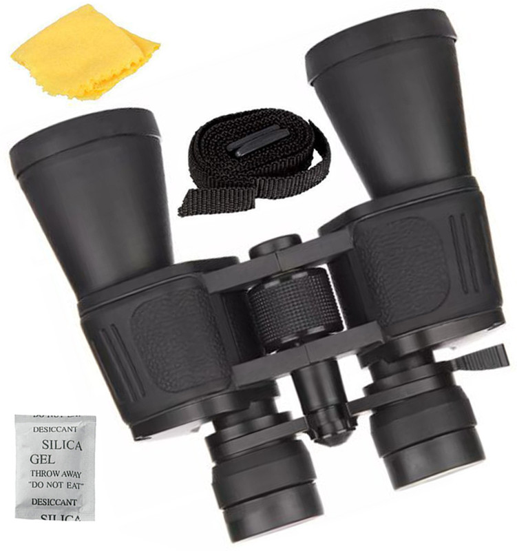 Crostal Professional Camping, Hiking & Sports Original Binocular Binoculars(70 mm , Black)