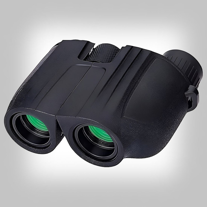 COMET 10X25 compact mini HD binoculars pocket binoculars telescope Binoculars(30 mm , Black)