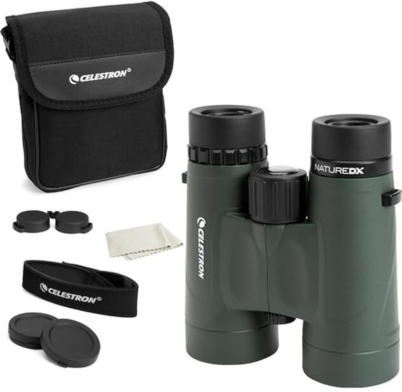 CELESTRON 71332 Nature DX 8x42 Binocular Binoculars(42 mm , Green)