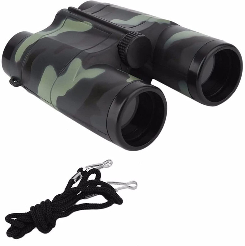 SellRider Kids Binoculars, 6X35 Optical Lens - Compact High Resolution Kids Binoculars for Kids Camping, Hiking, Bird Watching and Outdoor Exploring Binoculars Binoculars(35 mm , Black)
