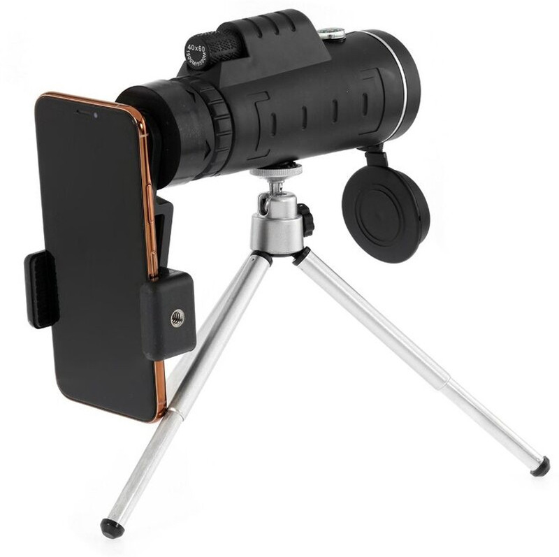APRO 40X60 Magnification Zoom HD,Monocular Telescope for Adults and Children, Binoculars(60 mm , Black)