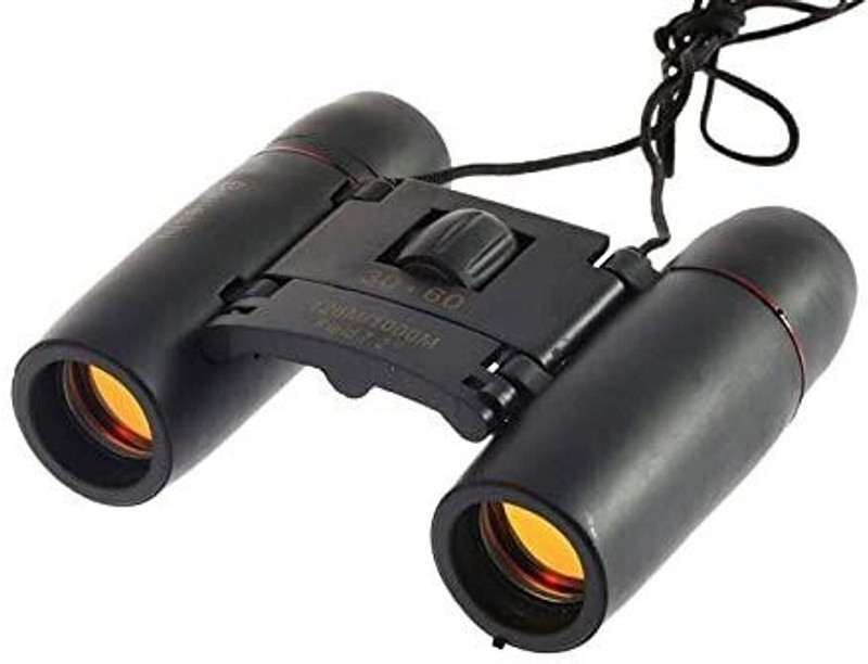 kichenmart Binocular Telescope 30*60 zoom lens sport , Hunting, Camping for Bird Watching Binoculars(30 mm , Black)