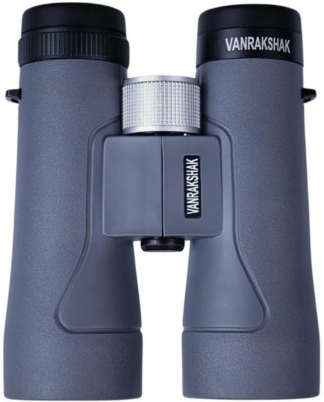 Vanrakshak VANRAAJ 10x50 ED Binoculars, Extra-Low Dispersion, High Power & Long Range Binoculars(42 mm , Grey)