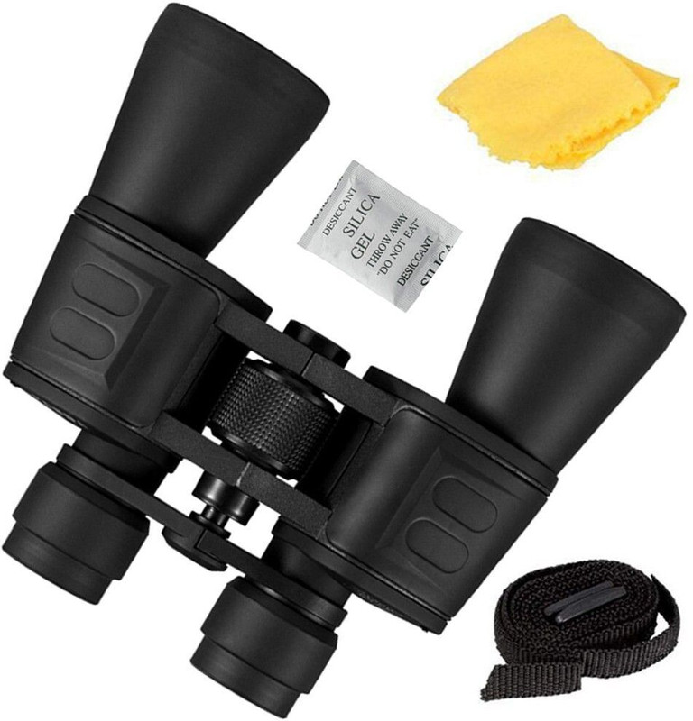DXFILUIL GOR Porro Prism 20 x 50 Standard HD Binocular Binoculars(50 mm , Black)