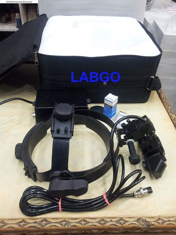 Labgo Indirect Ophthalmoscope Binocular 11 Binoculars(0 mm , Black)