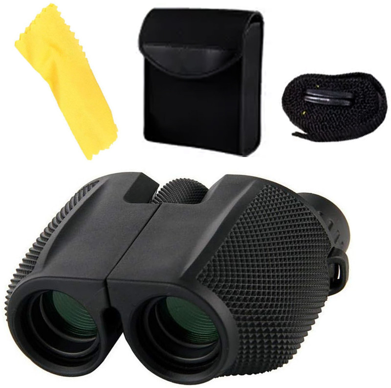 SEEGATE Most powerful professional Roof Prism zooming zoom Foldable binocular Binoculars(25 mm , Black)