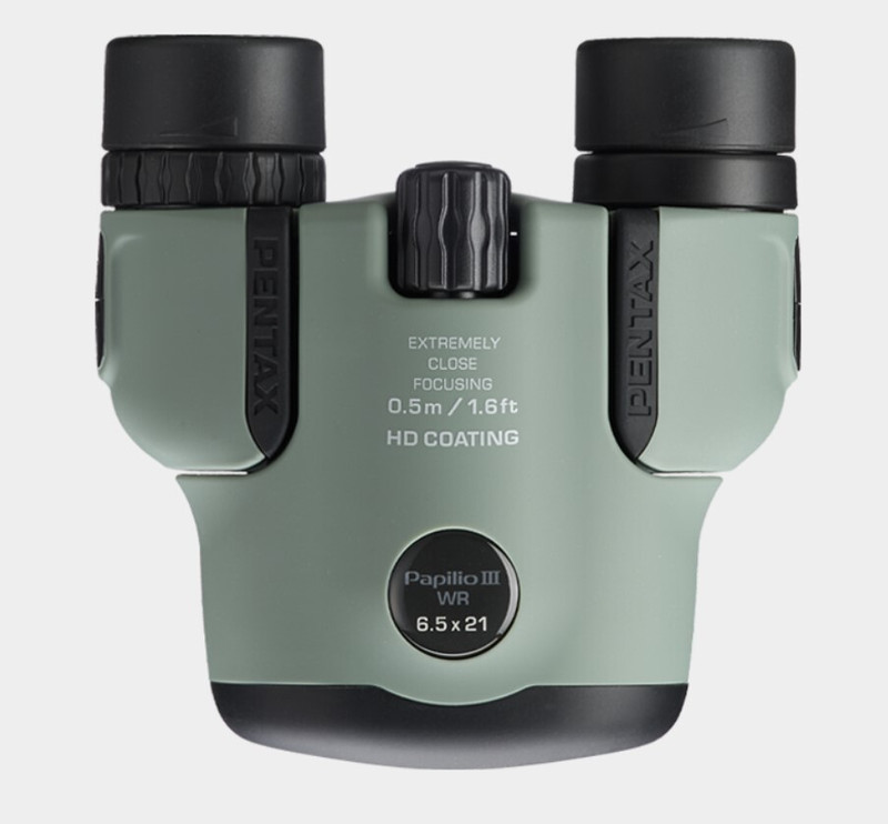 Pentax Papilio III 6.5x21 WR Binoculars(21 mm , Olive)