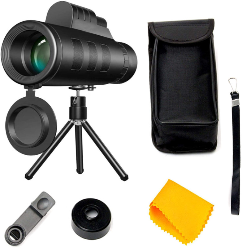APRO Professional 40X60 Magnification Zoom HD,Monocular Telescope Monocular Binoculars(60 mm , Black)