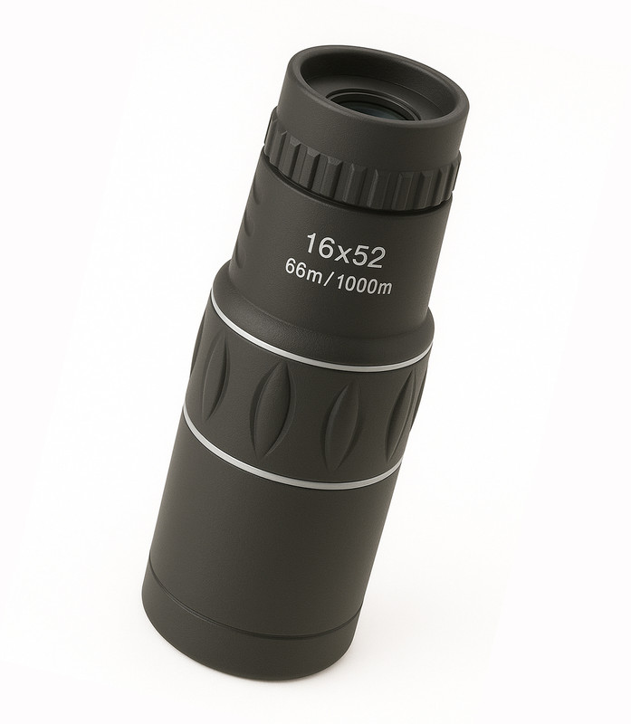 CICASTO 16x52 Zoom Monocular Compact Design for Trekking Travel and Stadium Viewing Monocular(52 mm , Black)