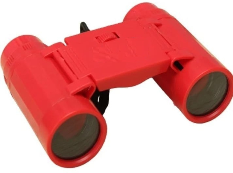 Justakeit Amazing Smallest Binoculars For Kids Day&Night Use Folding Telescope Monocular(15 mm , Red)