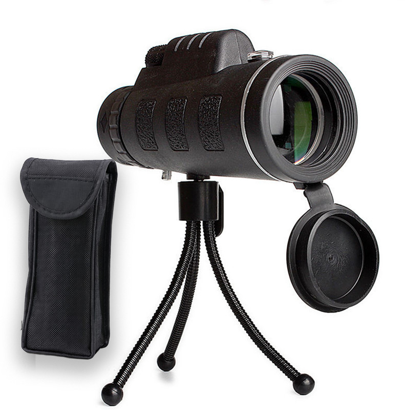 CICASTO Smartphone Binocular Zoom Lens for Outdoor and Wildlife Use Monocular(40 mm , Black)