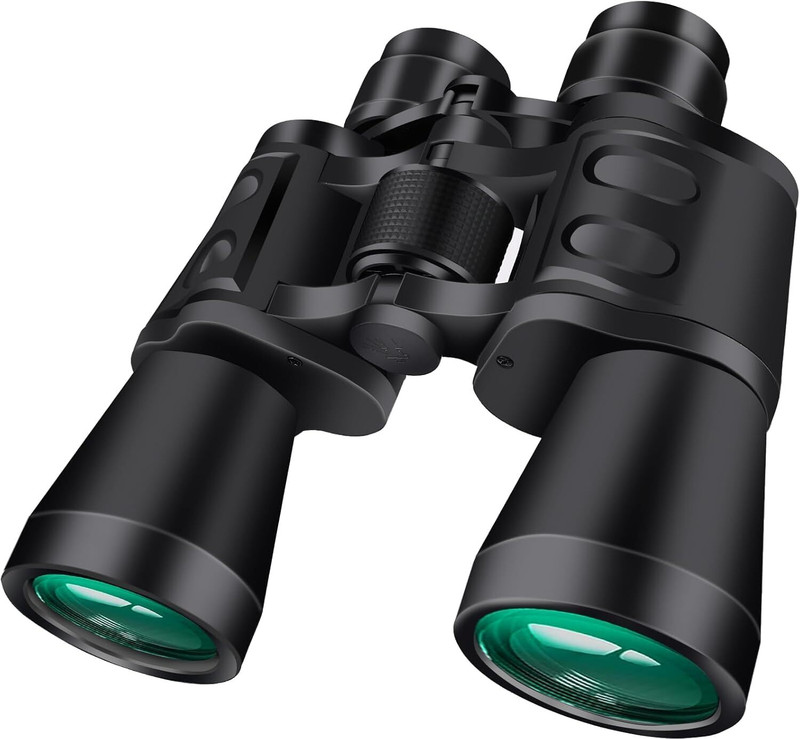 Tobo Binocular 20x50 Large Viewing Angle High Power Binoculars Military TD-1432IM Telescope(10000 mm , Black&1432IM)