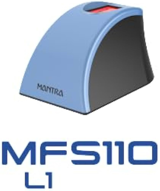 MANTRA MFS 110 L1 Aadhaar Authentication Device High Securety and Fast scanning Time & Attendance, Payment Device, Access Control, Door Locks(Fingerprint)