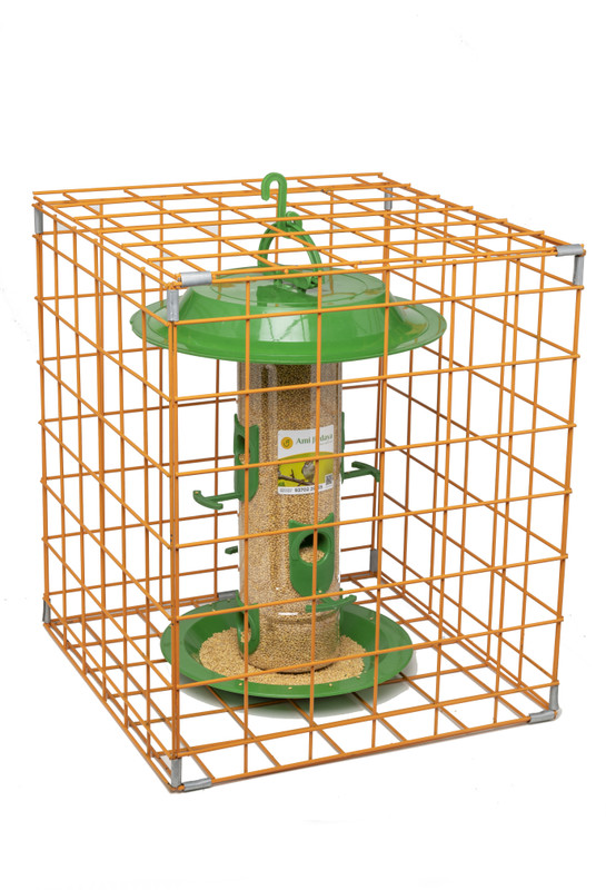 AMIJIVDAYA Pigeon Proof Feeder. Window Bird Feeder(Multicolor)