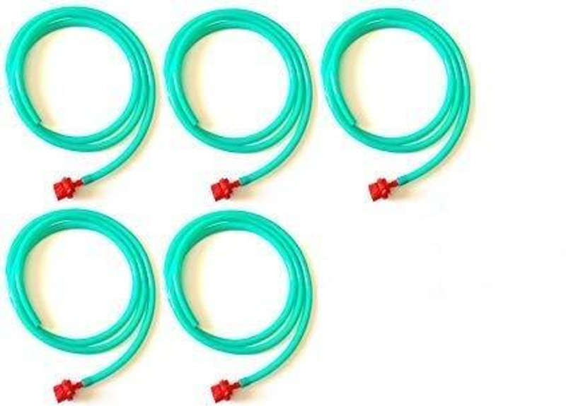 Praish Advanced Poultry Equipment Tubes with Connectors for Poultry Drinkers Common Bird Feeder(Green)