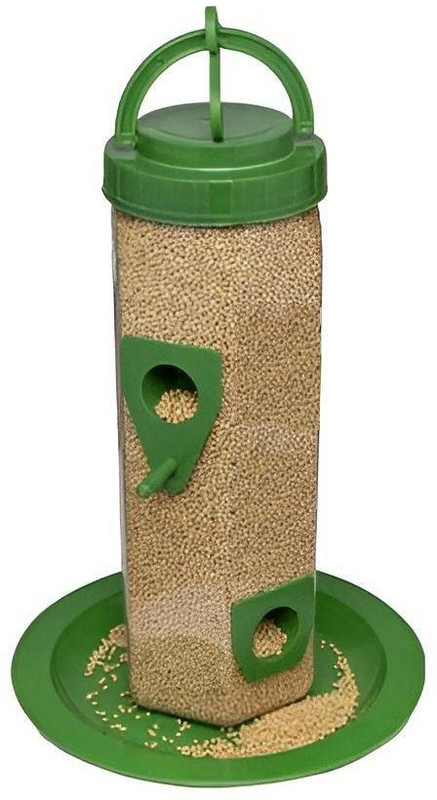 PAKSHI DAYA Window Bird Feeder Bird Feeder(Multicolor)