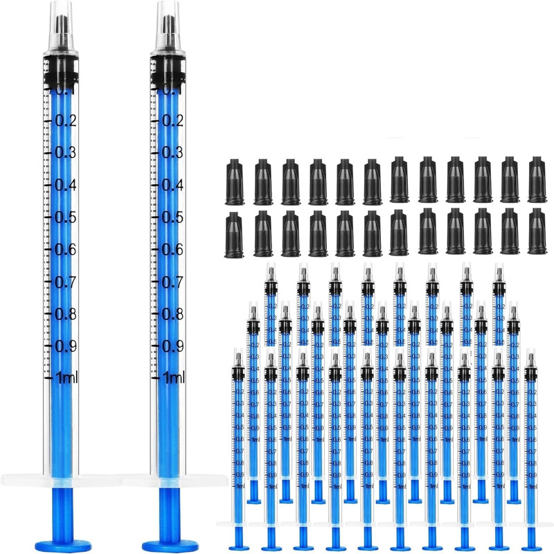 Salco 5 ML Syringe Without Needle, Sterile Tools for Feeding Pets, Meassurment 12PC Caged Bird Feeder(Clear)