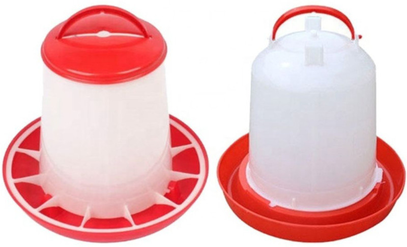 TM&W high quality feeder 1.5 kg drinker 1.5 ltr for any birds useful 2 pcs combo.- Common Bird Feeder(Multicolor)