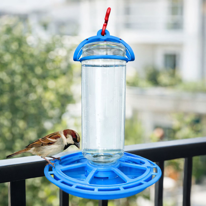 SKYALONE Blue Bird Bird Feeder(Yellow)