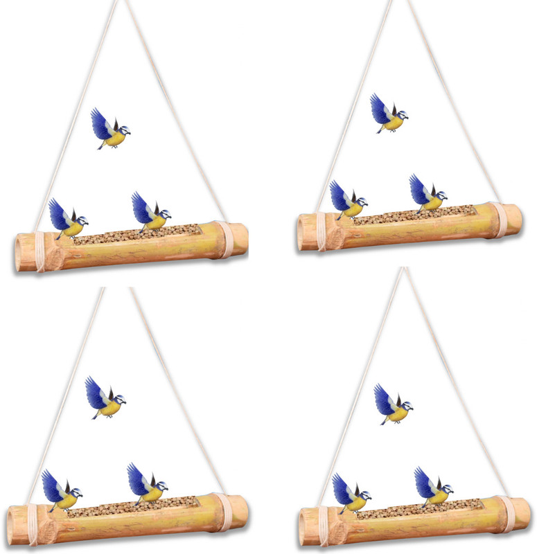 Feel Better Blue Bird Bird Feeder(Brown)