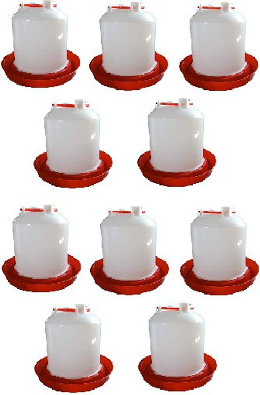 TM&W 1.5LTR-drinker pack of 10 pcs Common Bird Feeder(Multicolor)
