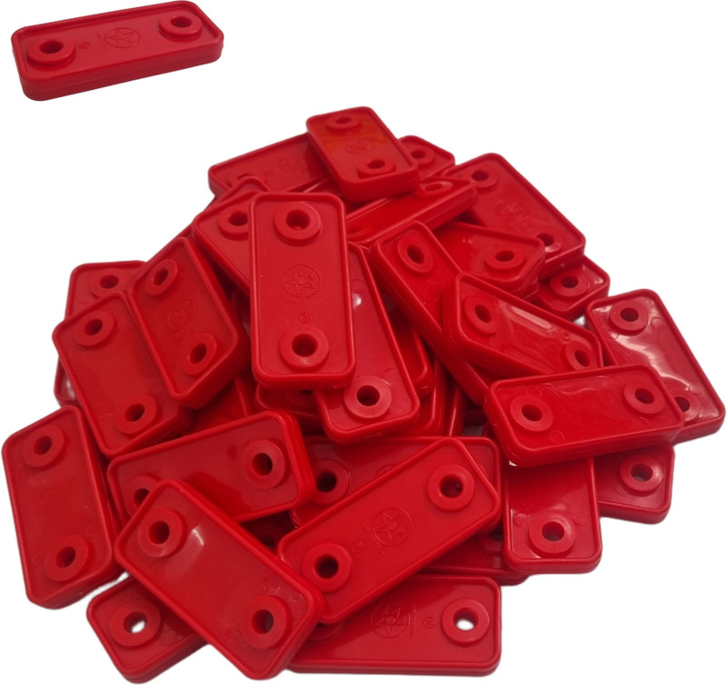 GKI POULTRY Feeder Bracket 50 Common Bird Feeder(Red)
