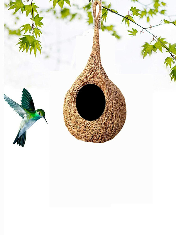 Awe Greenn Bird Nest Large Moss Bird House(Hanging)