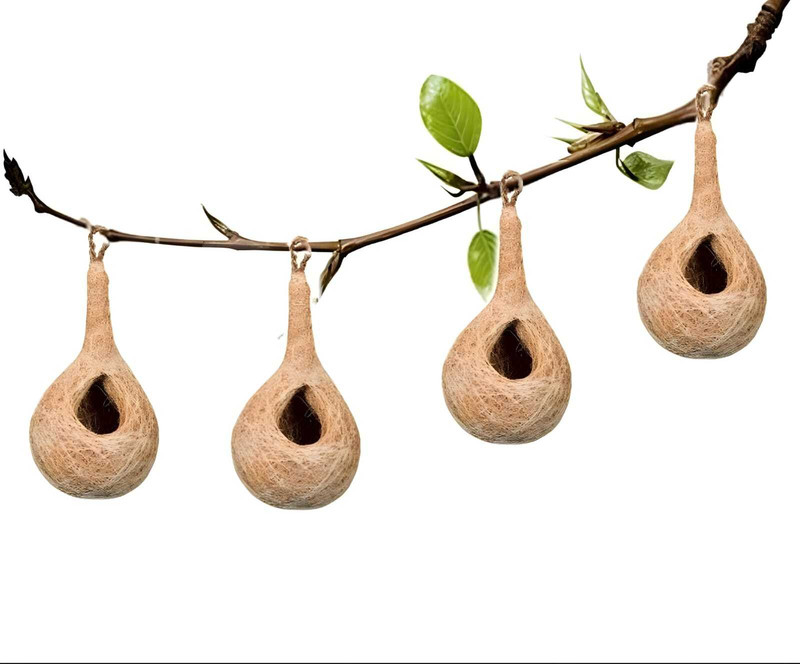 Naitik Business Hub nest4 Bird House(Hanging, Tree Mounting, Wall Mounting)
