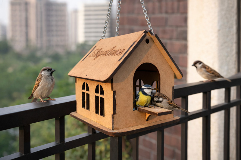 Avirox HAND-BH-24 Bird House(Hanging)