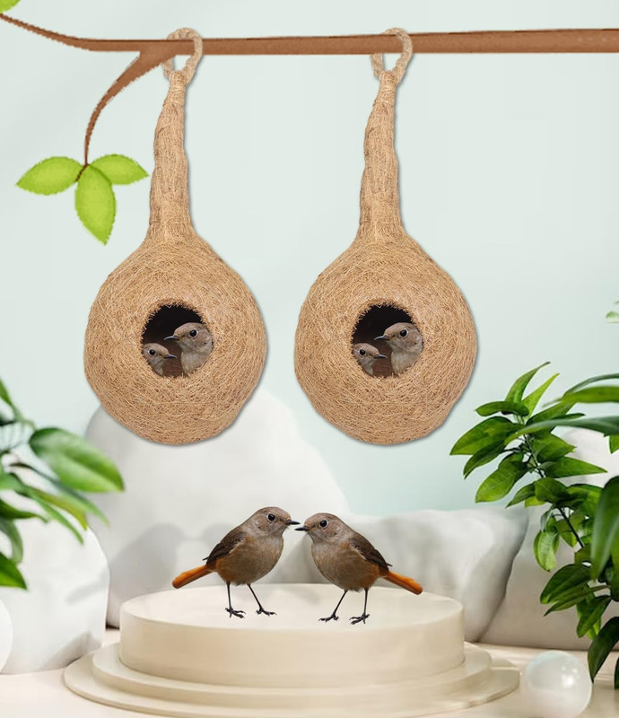 TPH 002nest Bird House(Hanging, Tree Mounting)