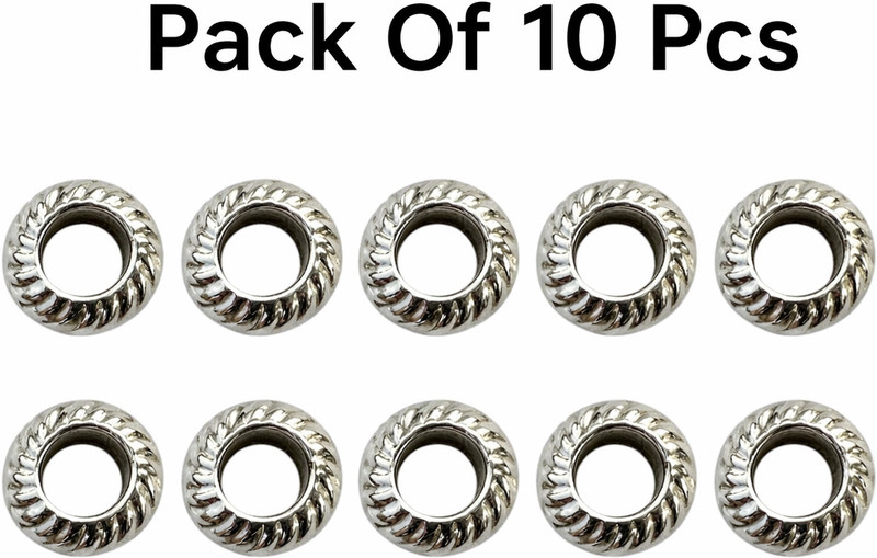 harrry enterprises Gold Cut Brass 10 pcs Pigeon Sound Foot Ring Bird Shoulder Guard(M)