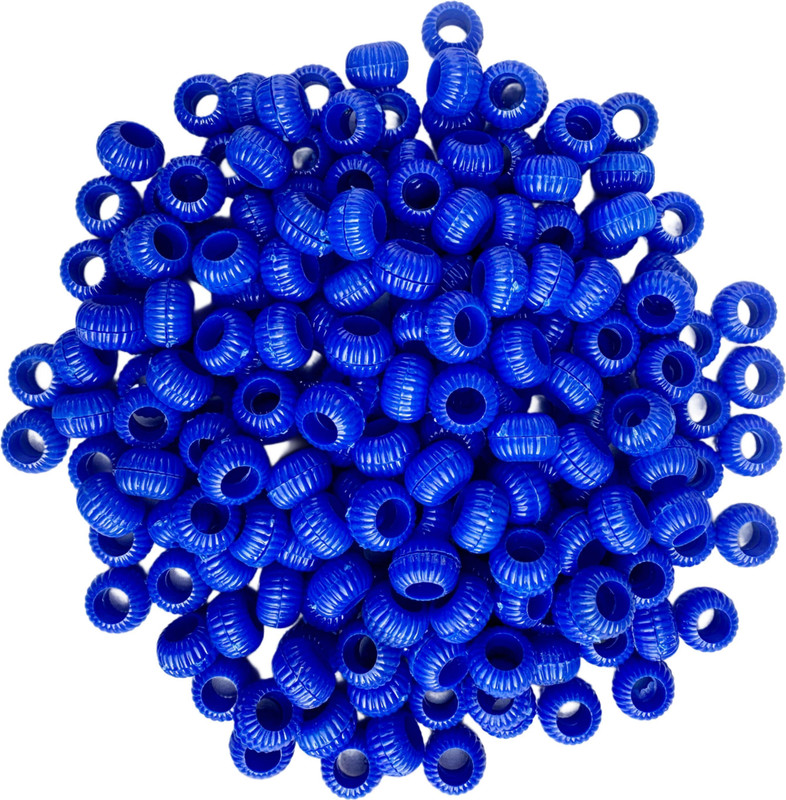 harry enterprises Blue Plastic Sound Foot Rings for Pigeons Pack of 70 Bird Shoulder Guard(M)