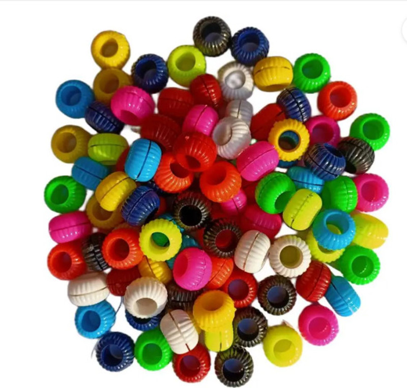 BODY BUILDING 10 PCS SINGLE COLOUR PLASTIC RINGS Bird Shoulder Guard(M)