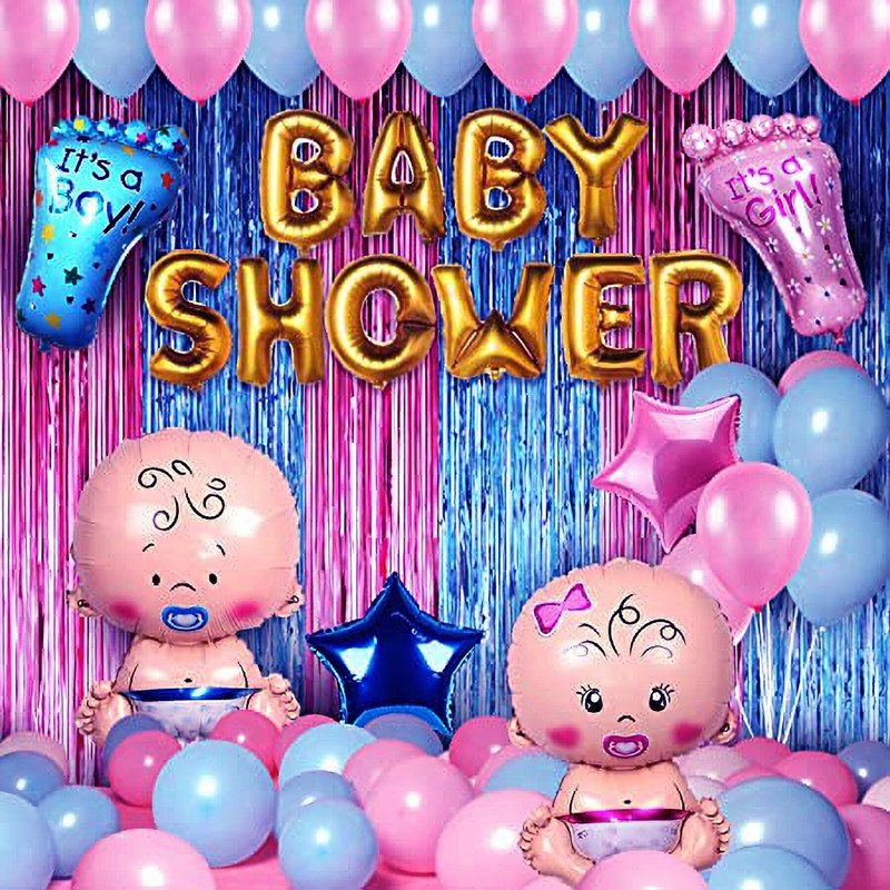 groovy dudz Baby Shower Decoration Items - 50Pcs Baby Shower Banner(Set of 50)