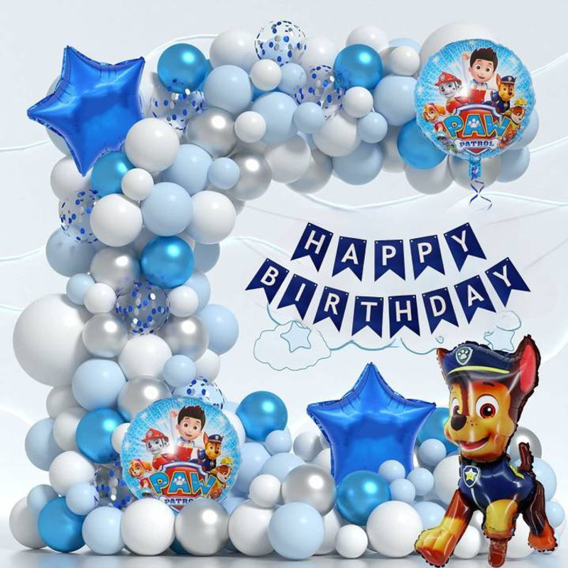 groovywings Paw Patrol Happy Birthday Decoration Paw Patrol Dog(Set of 56)