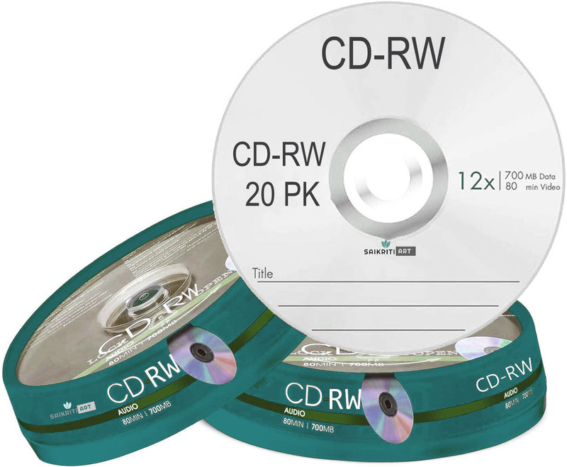 SAIKRITI ART CD Recordable SPINDLE CAKE BOX PACK 0F 5 700 MB