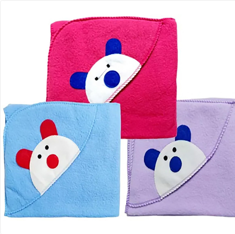 BABY ZONE Terry Cotton 250 GSM Bath Towel(Pack of 3)