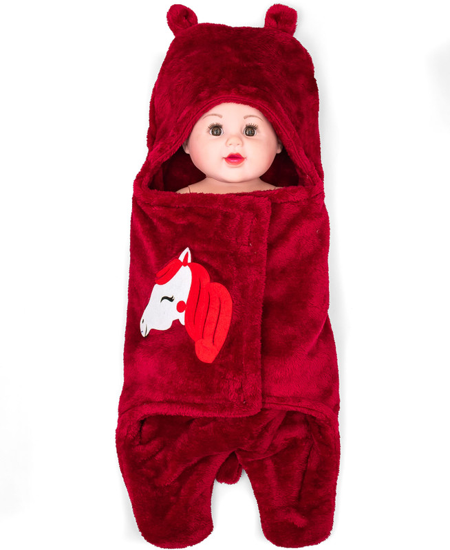 SIDLY PIDLY Animal Single AC Blanket for  AC Room(Fur, Maroon)