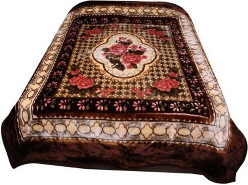 shree karni export Printed Double AC Blanket for  AC Room(Microfiber, Multicolor)