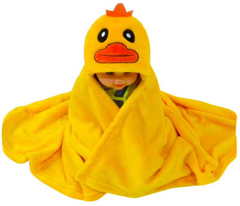 Pandaoriginals YELLOW DUCK BATH TOWEL(Yellow)
