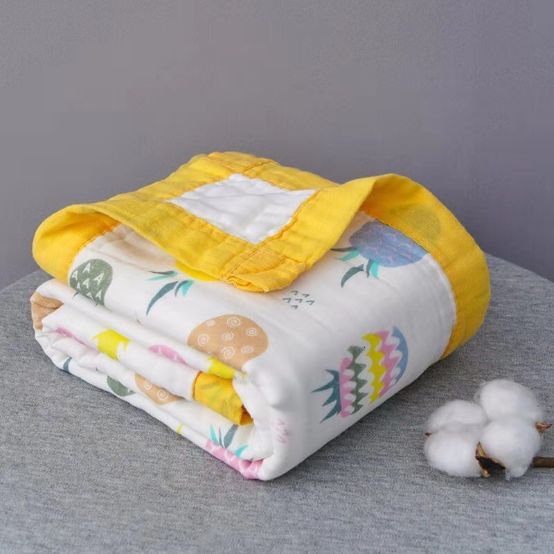 VoiDrop Printed Single Baby Sleep Sack for  Mild Winter(Cotton, Yellow, White)