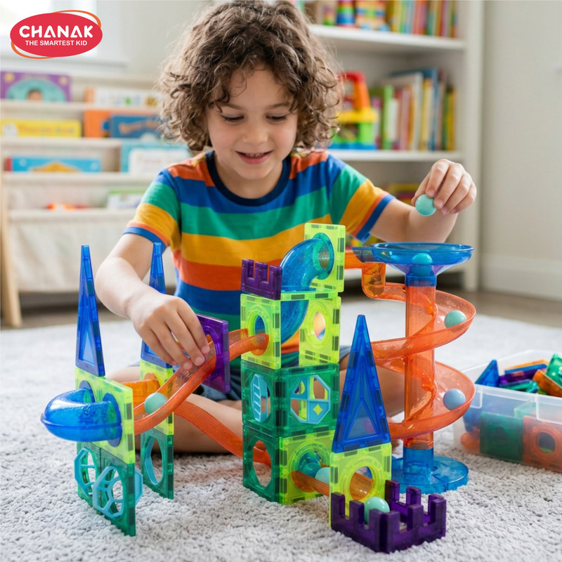 toyden Magnetic Sticks 24 Pcs Building Blocks Educational Stem Learning Toy For Kids(Multicolor)